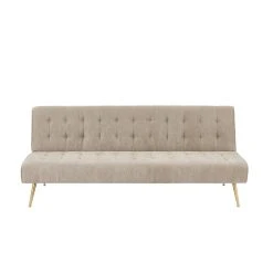 Baita Banquette NINO Convertible Velours Côtelé Beige