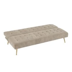 Baita Banquette NINO Convertible Velours Côtelé Beige -Magasin Joss & Main banquette nino convertible velours cotele beige 13608178 37402706 1140x1140