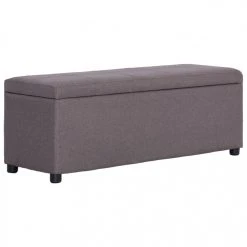 HELLOSHOP26 Banquette Pouf Tabouret Meuble Banc Avec Compartiment De Rangement 116...