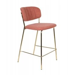 Mathi Design BELLAGIO - Tabouret De Comptoir Rose