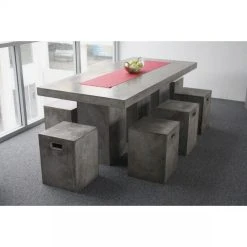 Mathi Design BETON - Tabouret Cube En Béton Gris -Magasin Joss & Main beton tabouret cube en beton gris 10214918 26330418 1140x1140