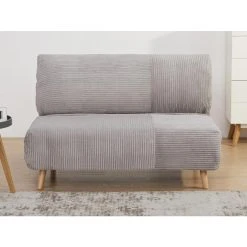 Vente-unique Canapé 2 Places Convertible En Velours Côtelé PALULA - Gris Clair 8 Vente-unique Canapé 2 Places Convertible En Velours Côtelé PALULA - Gris Clair -Magasin Joss & Main canape 2 places convertible en velours cotele palula gris clair 8239721 20999317 1140x1140