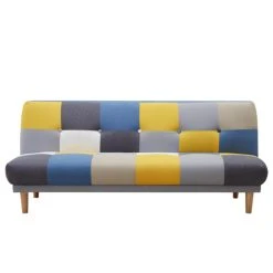 Vente-unique Canapé 3 Places Convertible Clic-clac En Tissu MARDAG - Patchwork Gri... 8 Vente-unique Canapé 3 Places Convertible Clic-clac En Tissu MARDAG - Patchwork Gri... -Magasin Joss & Main canape 3 places clic clac en tissu mardag patchwork gris bleu jaune 8242499 21010183 1140x1140