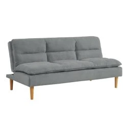 Vente-unique Canapé 3 Places Convertible Clic-clac En Tissu CHARLISE - Gris -Magasin Joss & Main canape 3 places convertible clic clac en tissu charlise gris 9173587 23951977 1140x1140