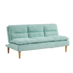 Vente-unique Canapé 3 Places Convertible Clic-clac En Tissu CHARLISE - Vert D'eau -Magasin Joss & Main canape 3 places convertible clic clac en tissu charlise vert deau 9173591 23951997 1140x1140