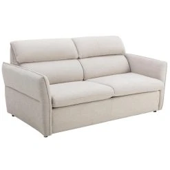 Vente-unique Canapé 3 Places Convertible En Tissu Beige IRVINE -Magasin Joss & Main canape 3 places convertible en tissu beige irvine 13846168 38393318 1140x1140