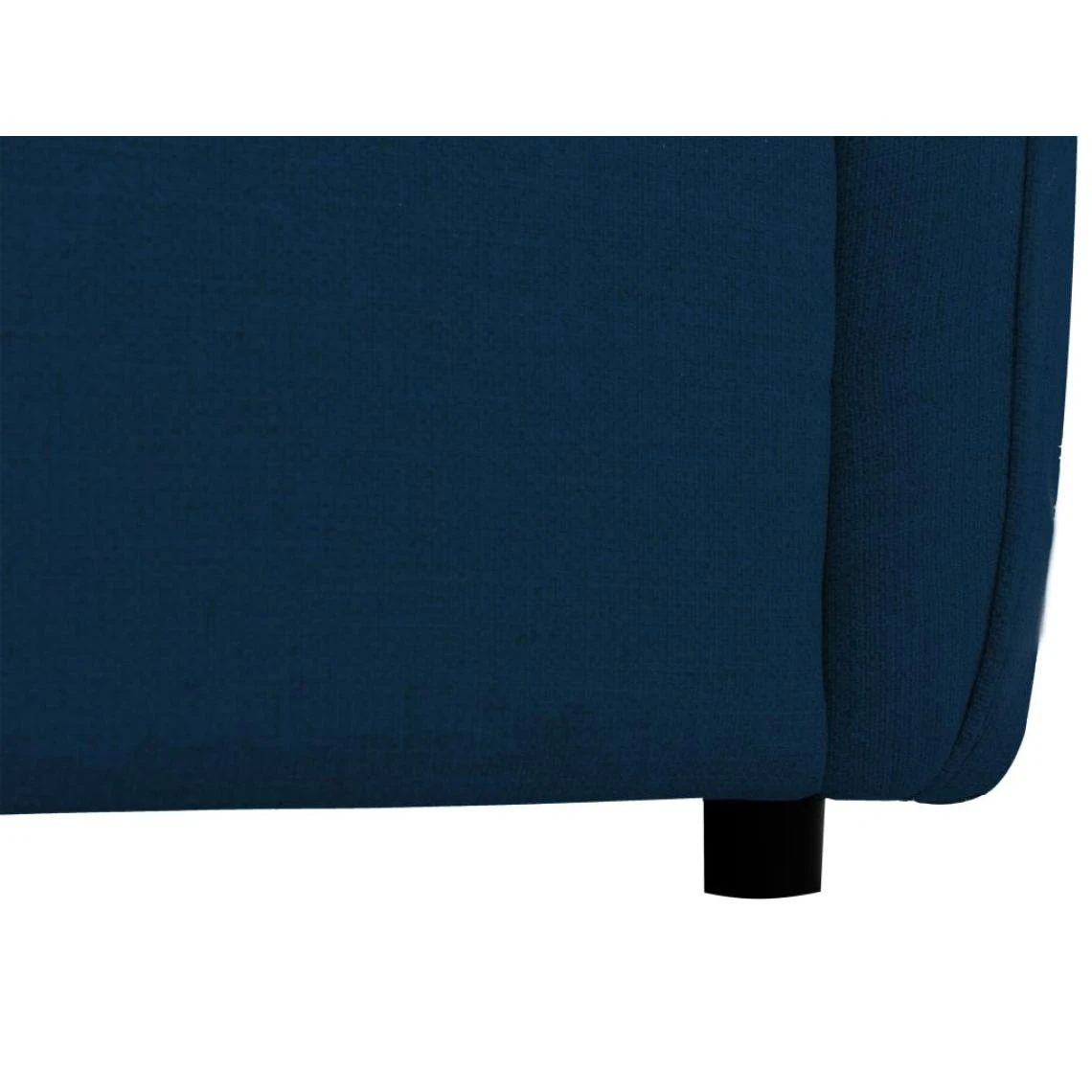 Vente-unique Canapé 3 Places Convertible En Tissu Bleu Nuit IRVINE 5 Vente-unique Canapé 3 Places Convertible En Tissu Bleu Nuit IRVINE – Image 5