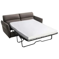 Vente-unique Canapé 3 Places Convertible En Velours Taupe IRVINE -Magasin Joss & Main canape 3 places convertible en velours taupe irvine 13846166 38393310 1140x1140