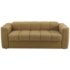 Vente-unique Canapé 3 Places Convertible Express En Tissu Jaune TEHAMA -Magasin Joss & Main canape 3 places convertible express en tissu jaune tehama 13768276 38045940 1140x1140