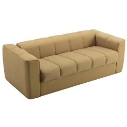 Vente-unique Canapé 3 Places Convertible Express En Tissu Jaune TEHAMA -Magasin Joss & Main canape 3 places convertible express en tissu jaune tehama 13768276 38045942 1140x1140