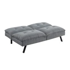 Vente-unique Canapé Convertible Clic-clac 3 Places PEGULA En Tissu - Gris -Magasin Joss & Main canape 346425