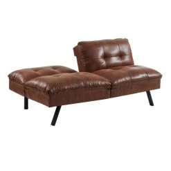 Vente-unique Canapé Convertible Clic-clac 3 Places PEGULA En Microfibre Viellie - ... -Magasin Joss & Main canape 346431