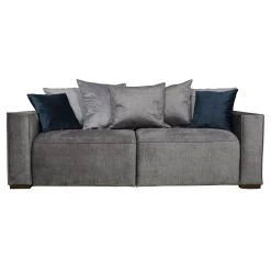 DUNLOPILLO Canapé 3 Places Convertible Express En Tissu Gris - Couchage 140 Cm -... -Magasin Joss & Main canape camilo 12638690 33955318 1140x1140