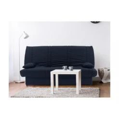 Vente-unique Canapé Convertible Clic-clac 100% Coton Avec Coffre De Rangement FARW...