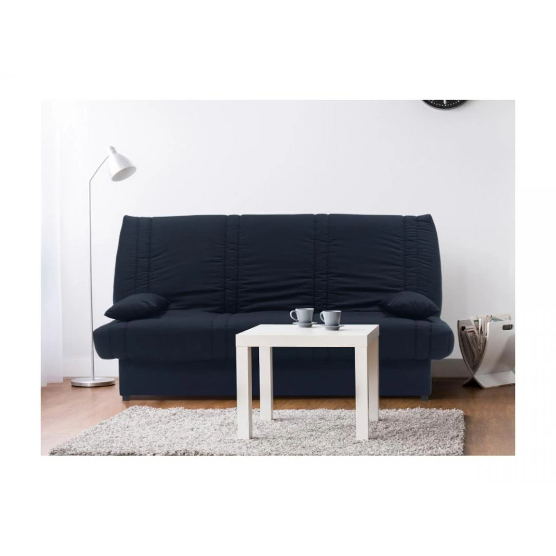 Vente-unique Canapé Convertible Clic-clac 100% Coton Avec Coffre De Rangement FARW... 1 Vente-unique Canapé Convertible Clic-clac 100% Coton Avec Coffre De Rangement FARW...