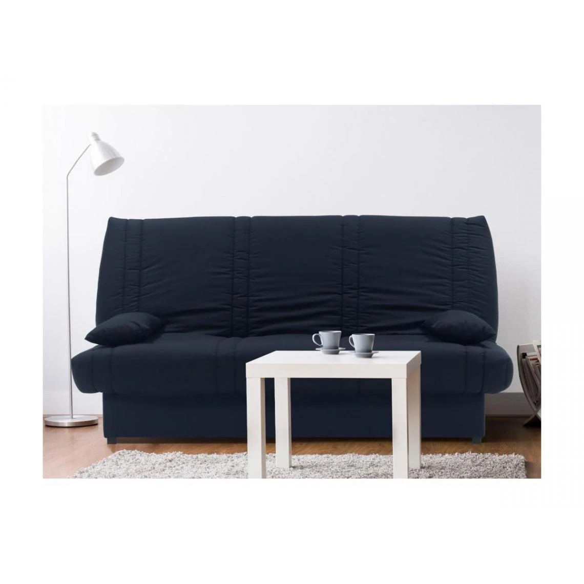 Vente-unique Canapé Convertible Clic-clac 100% Coton Avec Coffre De Rangement FARW... 2 Vente-unique Canapé Convertible Clic-clac 100% Coton Avec Coffre De Rangement FARW... – Image 2