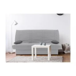 Vente-unique Canapé Convertible Clic-clac 100% Coton Avec Coffre De Rangement FARW...