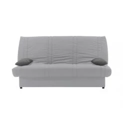 Vente-unique Canapé Convertible Clic-clac 100% Coton Avec Coffre De Rangement FARW... -Magasin Joss & Main canape clic clac 100 coton avec coffre de rangement farwest ii gris clair coussins contrastes 10328556 26692798 1140x1140