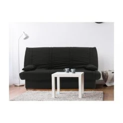 Vente-unique Canapé Convertible Clic-clac 100% Coton Avec Coffre De Rangement FARW... -Magasin Joss & Main canape clic clac 100 coton avec coffre de rangement farwest ii noir coussins noir 10328558 26692808 1140x1140