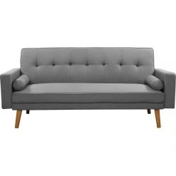 Habitat Et Jardin Canapé Clic-clac Banny - 188 X 80 X 108 Cm - 3 Places - Gris -Magasin Joss & Main canape clic clac banny 188 x 80 x 108 cm 3 places gris 10218086 26337520 1140x1140