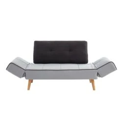 Vente-unique Canapé Convertible Clic-clac En Tissu EBATY II - Gris Clair Et Anthra... -Magasin Joss & Main canape clic clac en tissu ebaty ii gris clair et anthracite 8242533 21010315 1140x1140