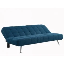 Vente-unique Canapé Convertible Clic-clac En Tissu MURNI - Bleu -Magasin Joss & Main canape clic clac en tissu murni bleu 8242503 21010205 1140x1140