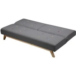 Habitat Et Jardin Canapé Clic-clac Luca - 180 X 79 X 76 Cm - 3 Places - Gris -Magasin Joss & Main canape clic clac et bz 93306b vue2