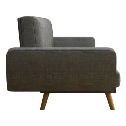 Habitat Et Jardin Canapé Clic-clac Ariana - 212.5 X 84 X 81 Cm - 3 Places - Gris Clai... -Magasin Joss & Main canape clic clac et bz 97620 vue1