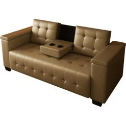 Habitat Et Jardin Canapé Clic-clac Convertible Renarde - 214 X 86 X 86 Cm - 3 Places ...