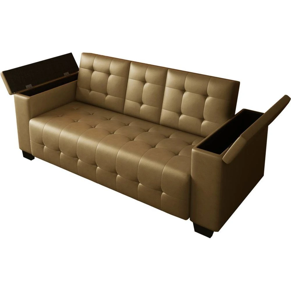 Habitat Et Jardin Canapé Clic-clac Convertible Renarde - 214 X 86 X 86 Cm - 3 Places ... 4 Habitat Et Jardin Canapé Clic-clac Convertible Renarde - 214 X 86 X 86 Cm - 3 Places ... – Image 4