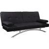 Habitat Et Jardin Canapé Clic Clac Marina - 201 X 89 X 90 Cm - 3 Places - Noir