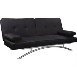 Habitat Et Jardin Canapé Clic Clac Marina - 201 X 89 X 90 Cm - 3 Places - Noir