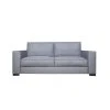 DUNLOPILLO Canapé 3 Places Convertible Express En Tissu Gris - Couchage 140 Cm -...