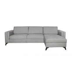 DUNLOPILLO Canapé D'angle Droit Convertible Express En Tissu Gris - Couchage 140... 7 DUNLOPILLO Canapé D'angle Droit Convertible Express En Tissu Gris - Couchage 140... -Magasin Joss & Main canape convertible mirabel 12725634 34204128 1140x1140