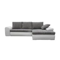 Vente-unique Canapé D'angle Réversible Et Convertible En Tissu Et Simili Gris Ch... 8 Vente-unique Canapé D'angle Réversible Et Convertible En Tissu Et Simili Gris Ch... -Magasin Joss & Main canape convertible mississippi ii 13593948 37332864 1140x1140
