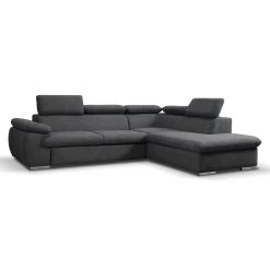 Vente-unique Canapé D'angle Convertible En Tissu Avec Coffre De Rangement FABIEN -... -Magasin Joss & Main canape dangle convertible en tissu avec coffre de rangement fabien anthracite angle droit 8239655 20998997 1140x1140