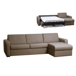 Vente-unique Canapé D'angle Convertible Express Et Réversible FLAVIEN En Tissu - ... -Magasin Joss & Main canape dangle convertible express et reversible flavien en tissu beige 8239687 20999151 1140x1140