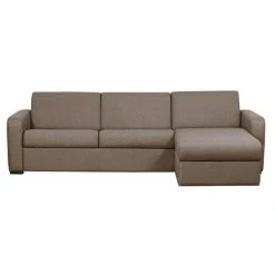 Vente-unique Canapé D'angle Convertible Express Et Réversible FLAVIEN En Tissu - ... -Magasin Joss & Main canape dangle convertible express et reversible flavien en tissu beige 8239687 20999155 1140x1140