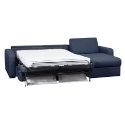 Vente-unique Canapé D'angle Convertible Express Et Réversible FLAVIEN En Tissu - ... 7 Vente-unique Canapé D'angle Convertible Express Et Réversible FLAVIEN En Tissu - ... -Magasin Joss & Main canape dangle convertible express et reversible flavien en tissu bleu 8238495 20993569 1140x1140