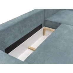 Vente-unique Canapé D'angle Gauche Convertible En Tissu Bleu AXELLE 8 Vente-unique Canapé D'angle Gauche Convertible En Tissu Bleu AXELLE -Magasin Joss & Main canape dangle gauche convertible en tissu bleu axelle 14082988 39127056 1140x1140