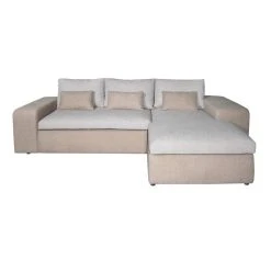Vente-unique Canapé D'angle Droit Convertible En Tissu Beige ISIDORE 7 Vente-unique Canapé D'angle Droit Convertible En Tissu Beige ISIDORE -Magasin Joss & Main canape isidore 12153444 32282034 1140x1140