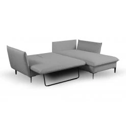 Canapé D'angle Convertible En Tissu Gris LAZARE De PASCAL MORABITO - ... -Magasin Joss & Main canape lazare 11959840 31710402 1140x1140