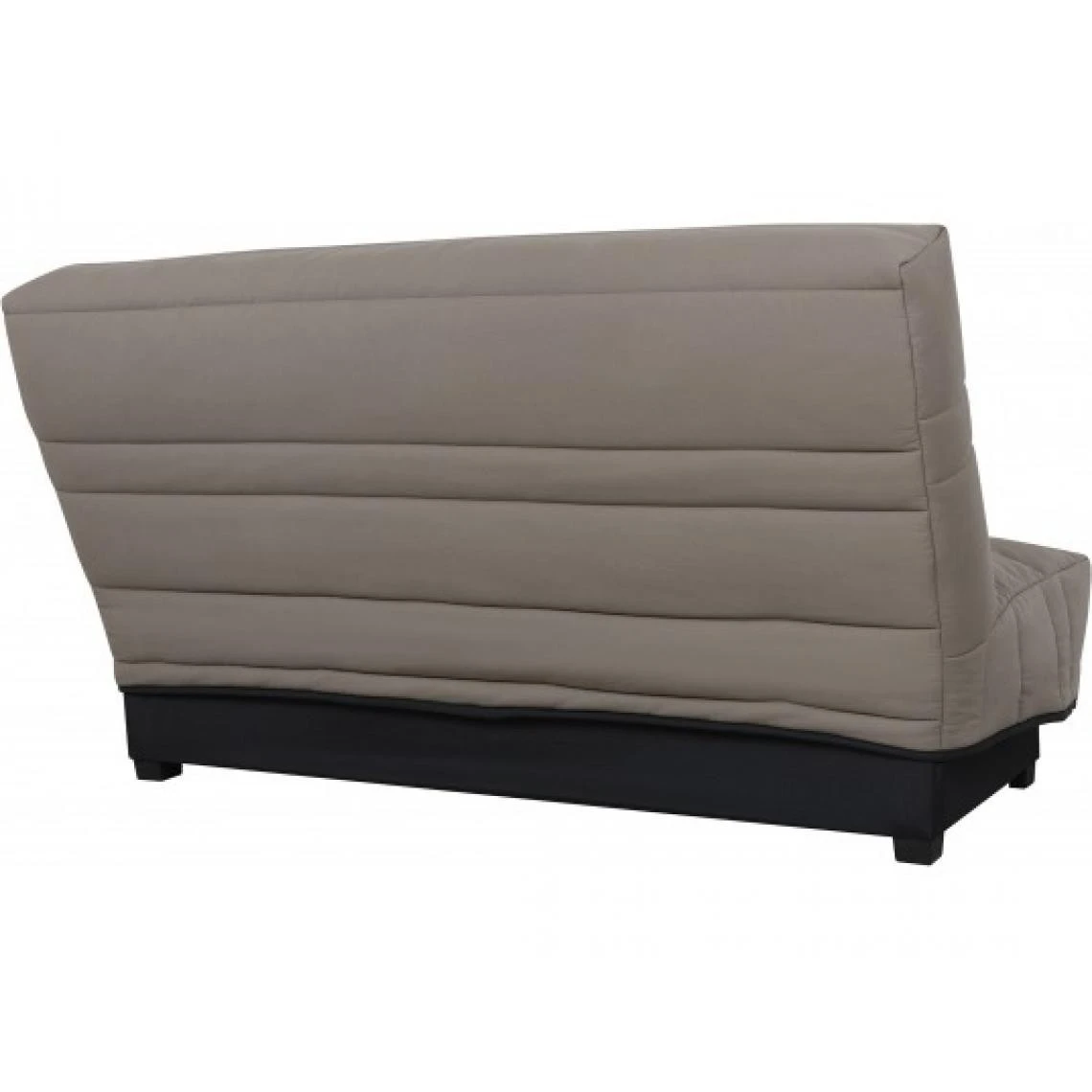 UB DESIGN SALON Canapé Lit Wanda CC 130 Ressorts Couette Taupe 3 UB DESIGN SALON Canapé Lit Wanda CC 130 Ressorts Couette Taupe – Image 3