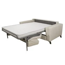 DUNLOPILLO Canapé 3 Places Convertible Express En Tissu Beige - Couchage 140 Cm ... -Magasin Joss & Main canape mirabel 12638680 33955270 1140x1140