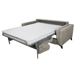 DUNLOPILLO Canapé 4 Places Convertible Express En Tissu Gris - Couchage 160 Cm -... -Magasin Joss & Main canape mirabel 12638686 33955298 1140x1140