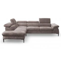 PASCAL MORABITO Grand Canapé D'angle Convertible En Velours Taupe SEPINA De PASCAL MO... -Magasin Joss & Main canape sepina 11959834 31710370 1140x1140