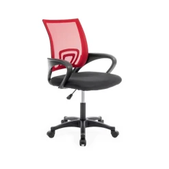 Hucoco CARISE - Fauteuil De Bureau Ergonomique - Hauteur Ajustable - Avec Acc...