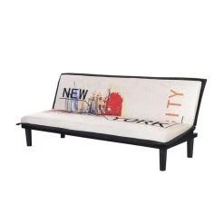 SANS MARQUE CASSY Banquette Clic Clac 3 Places Imprime New York - Tissu Gris Clair... -Magasin Joss & Main cassy banquette clic clac 3 places imprime new york tissu gris clair l 179 x p 79 x h 74 cm 14010006 38873846 1140x1140