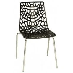 3S. X Home Chaise Design Anthracite TRAVIATA