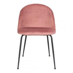 HOUSE NORDIC Chaise Au Dos Matelassé En Velours Rose Avec Piétement En Acier Noir... 9 HOUSE NORDIC Chaise Au Dos Matelassé En Velours Rose Avec Piétement En Acier Noir... -Magasin Joss & Main chaise au dos matelasse en velours rose avec pietement en acier noir geneve 1001255 3 1140x1140